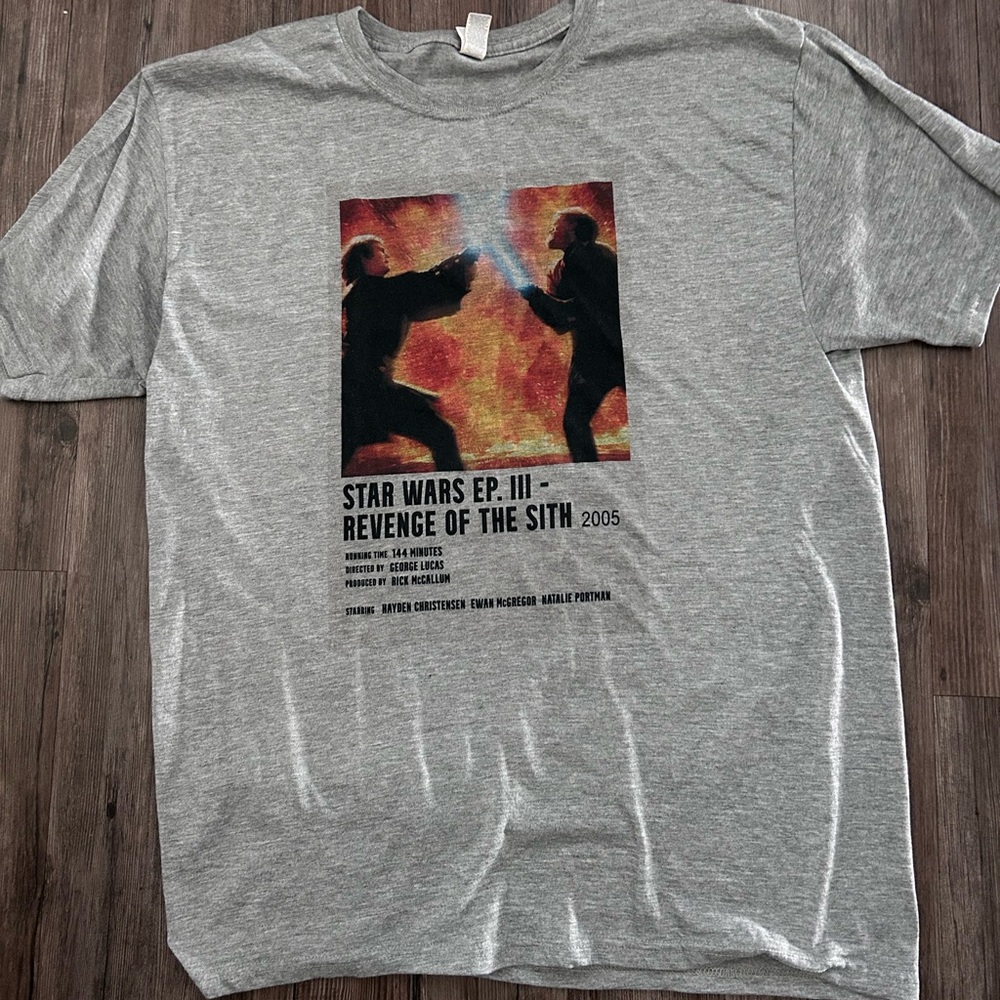 Star Wars Revenge of the Sith custom t-shirt